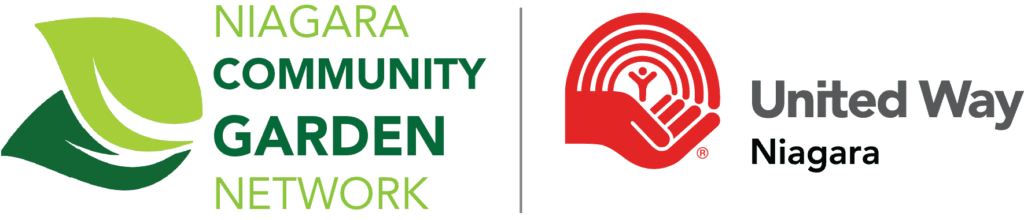 Niagara Community Garden Network and United Way Niagara logos