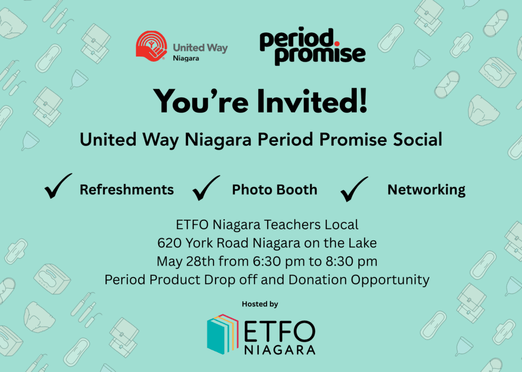 You're Invited! Period Promise event